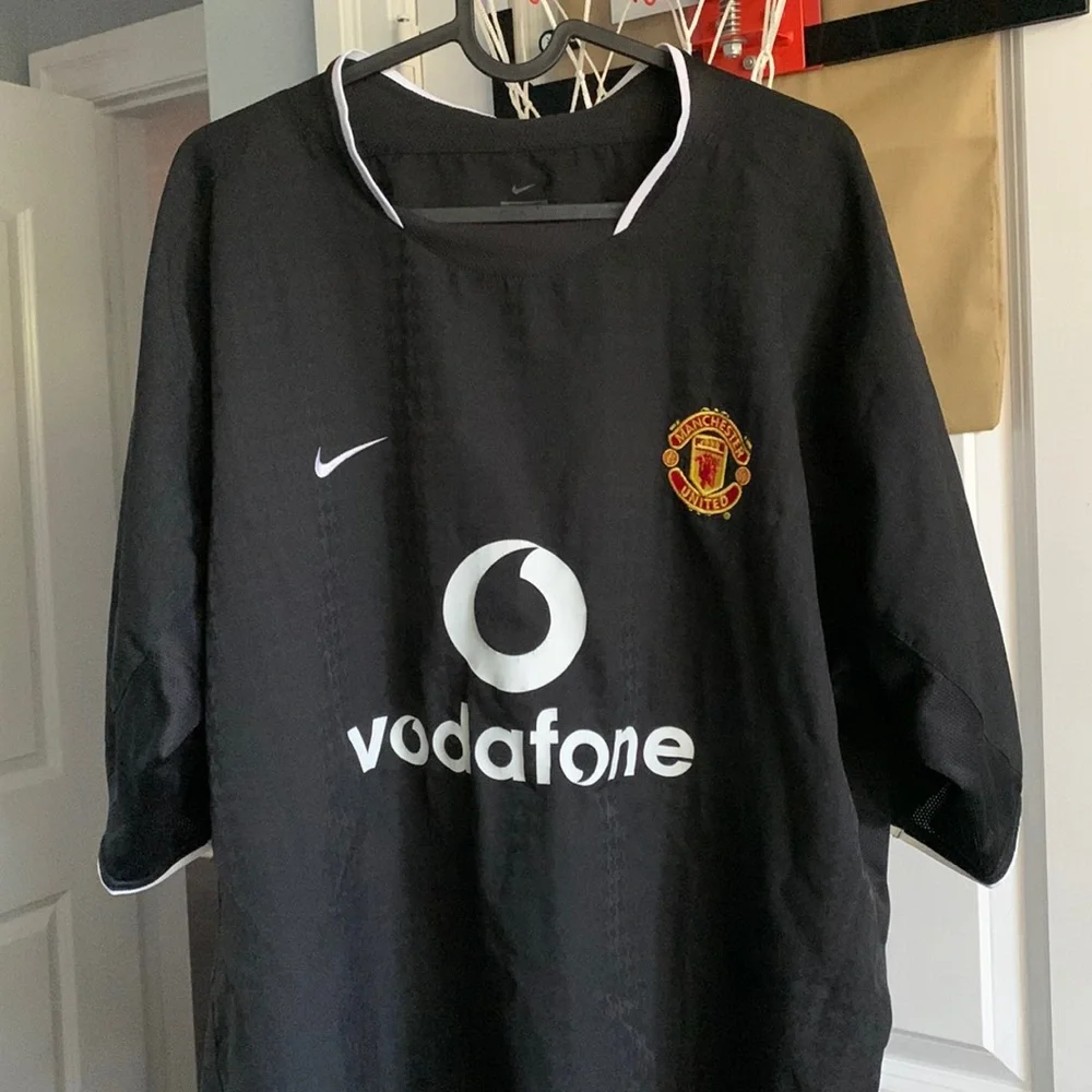 Nike | Shirts | Manchester United 20304 Nike Vodafone Jersey Black